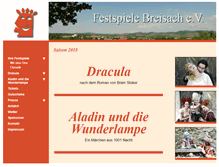 Tablet Screenshot of festspiele-breisach.de